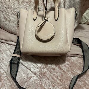 Calvin Klein Cream Crossbody Bag